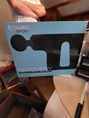Recovery Massage Gun - Max Grip Black